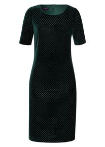 Talbot Runhof X PETER HAHN - Samt-Jersey-Kleid, grün, Gr. 38 / S