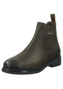 Chelseaboots Gant "Prepdale" Gr. 42, braun (kastanie) Herren Schuhe Boots, Anzugschuh, Business Schuh mit angenehmem Blockabsatz