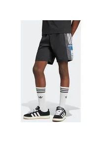 Shorts Adidas ORIGINALS "ADIBREAK SHO" Gr. L, N-Gr, schwarz Herren Hosen