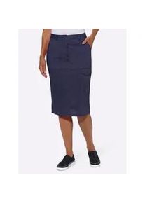 Cargorock Casual Looks Gr. 25, blau (marine) Damen Röcke