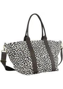 Schultertasche Collezione Alessandro "Savanna XL" Gr. B/H/T: 60cm x 27cm x 30cm one size, braun Damen Taschen Große Weekender Leotasche