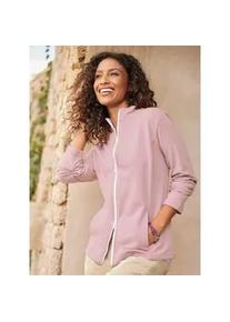 Shirtjacke Heine "Shirtjacke" Gr. 34, lila (mauve) Damen Shirts