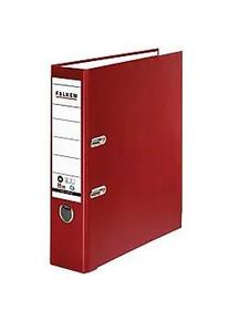 Falken Recycolor Ordner Breit DIN A4 80 mm Burgunder 2 Ringe 11285244 Kunststoff