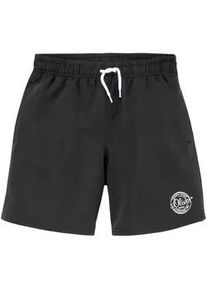 Badeshorts s.Oliver Gr. 158/164, N-Gr, schwarz Kinder Badehosen mit seitlichem Logodruck