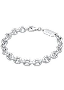 Armband Kuzzoi "Herren Rundanker Massiv 925 Silber" Armbänder Gr. 19cm, ohne Stein, Silber 925 (Sterlingsilber), silberfarben (silber) Herren