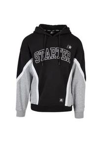 Sweatshirt STARTER Black Label "Starter Black Label Herren Starter Throwback Hoody" Gr. S, schwarz (schwarz, erdgrau) Herren Sweatshirts Hoodie Sweatshirt