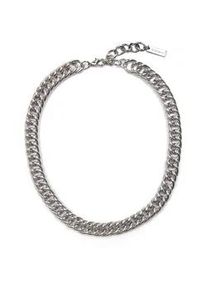 Collier Firetti "Halsschmuck Gliederkette" Halsketten Gr. Metall, L: 48cm B: 11mm, grau (metallfarben) Damen