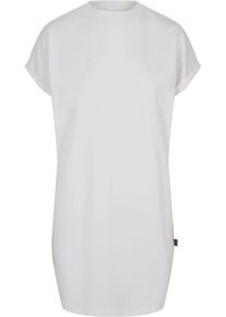 Urban Classics Damen Shirtkleid "Urban Classics Damen Ladies Rainbow Tee Dress", weiß, klassisch, Gr. 5XL, 100% Baumwolle, Kleider