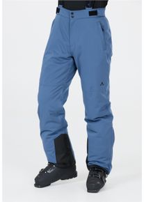 WHISTLER Herren Skihose "Gippslang", blau, casual, Gr. XXXL, mehrfarbig, 94% Polyester, 6% Elasthan, Hosen, mit wasserdichter 3-Lagen-Membran