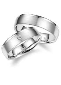MARRYA Damen Partnerring "Silber Ringe Trauringe Eheringe Partnerringe", 66, Silber 925 (Sterlingsilber), silber, Silber 925 (Sterlingsilber),