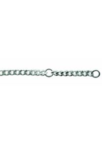 Adelia´s ADELIA ́S Damen Fußkette "Damen Silberschmuck 925 Silber Flach Panzer Fußkettchen 25 cm", Silber 925 (Sterlingsilber), silber, Silber 925