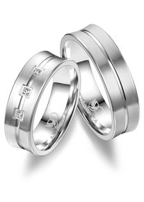 MARRYA Damen Partnerring "Silber Ringe Trauringe Eheringe Partnerringe", 70, Silber 925 (Sterlingsilber), silber, Silber 925 (Sterlingsilber),