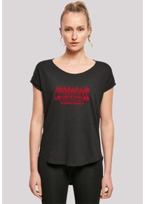 F4NT4STIC Damen T-Shirt "Stranger Things Flames Netflix TV Series", schwarz, casual, Gr. L, Obermaterial: 100% Baumwolle, Shirts, Premium Qualität