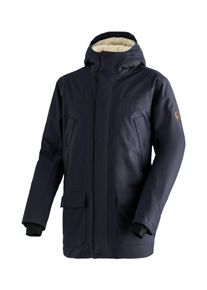 Maier Sports Herren Funktionsjacke "SENNE", blau, Gr. 48, 100% Polyester, Jacken, Herren Outdoor-Jacke, wind/wasserdicht, 6 geräumige Taschen