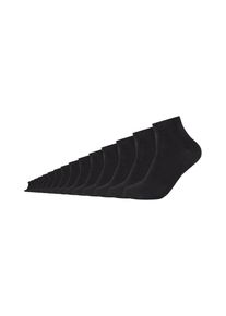 s.Oliver Damen Kurzsocken "Kurzsocken 15er Pack", Gr. 35, schwarz, 70% Baumwolle 18% Polyamid 10% Polyester 2% Elasthan, uni, Socken