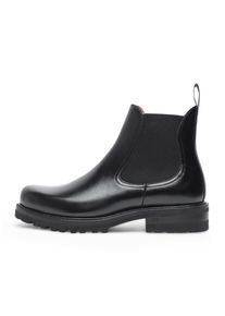 Henry Stevens Herren Chelseaboots "Harry CB5", Gr. 41, schwarz, Leder, klassisch, Schuhe