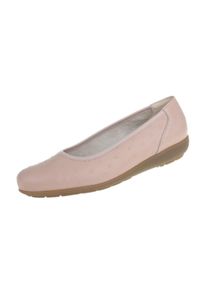Natural Feet Damen Ballerina "Celine", Gr. 42, braun, Leder, klassisch, Schuhe, mit stoßabfedernder Laufsohle