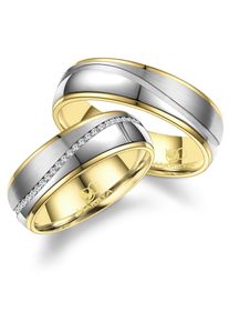 MARRYA Damen Partnerring "Edelstahl Ringe Trauringe Eheringe Partnerringe", 60, Edelstahl, gold, Edelstahl, Fingerringe