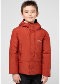 Jack Wolfskin Kinder Fleecejacke "SNOWBEAR JKT K", rot, Gr. 140, Hauptmaterial: 100% Polyester; Futter: 100% Polyester, Jacken
