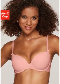 Nuance Damen Schalen-BH, Gr. 75, orange, Spitze, Microtouch, Obermaterial: 85% Polyamid, 15% Elasthan, feminin, BHs, im Rücken aus Spitze, Cups aus