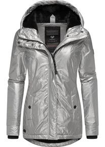 Ragwear Damen Winterjacke "Monadde Bling", grau, casual, Gr. L, Obermaterial: 100% Nylon, Innenfutter: 100% Polyester, Wattierung: 100% Polyester,