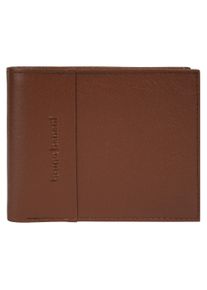 Bruno Banani Geldbörse, braun, Leder, unifarben, leicht glänzend, klassisch, Kleinlederwaren, echt Leder