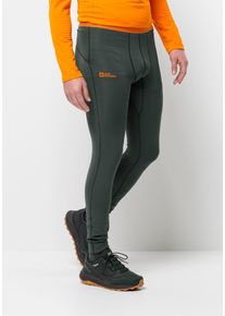 Jack Wolfskin Herren Thermoleggings "INFINITE PANTS M", grün, Gr. XXXL, OBERSTOFF 93% POLYESTER, 7% ELASTHAN, Hosen