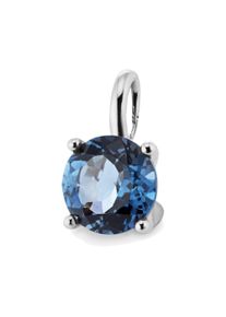 OROLINO Damen Ketten-Anhänger "585 Gold mit 1x Blautopas London blue", ONE-SIZE, Gold, 0,6 g, weiß, Gold, Schmuckanhänger