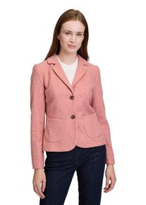 Betty Barclay Damen Kurzblazer "Betty Barclay Wollblazer mit aufgesetzten Taschen", rosa, modisch, Gr. 46, Obermaterial: 75% Polyester, 25% Wolle.