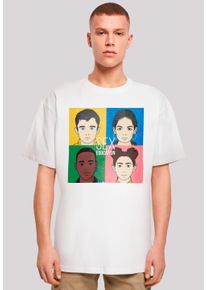 F4NT4STIC Herren T-Shirt "Sex Education Blur Cover Netflix TV Series", weiß, casual, Gr. XXL, Obermaterial: 100% Baumwolle, Shirts, Premium Qualität
