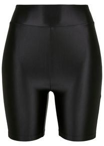 Urban Classics Damen Stoffhose "Urban Classics Damen", schwarz, Gr. M, unifarben, 82% Polyamid, 18% Elasthan, Hosen