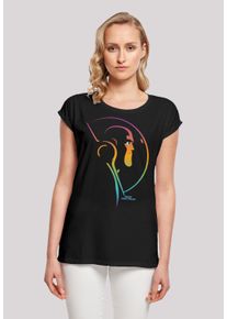 F4NT4STIC Damen T-Shirt "Buzz Lightyear Blended Stare", schwarz, casual, Gr. XL, Obermaterial: 100% Baumwolle, Shirts, Premium Qualität