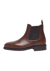 Henry Stevens Damen Chelseaboots "Ella CB2", Gr. 36,5, braun, Leder, klassisch, Schuhe