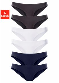 Vivance ACTIVE Damen Jazz-Pants Slips, Gr. 36, blau, Microfaser, Obermaterial: 95% Polyamid, 5% Elasthan (LYCRA), unifarben, Unterhosen, aus weicher