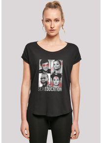 F4NT4STIC Damen T-Shirt "Sex Education Class Photos Netflix TV Series", schwarz, casual, Gr. XL, Obermaterial: 100% Baumwolle, Shirts, Premium