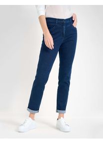 Damen 5-Pocket-Jeans "Style LAURA NEW", blau, Gr. 52, RAPHAELA BY Brax, 82% Baumwolle, 12% Lyocell, 5% Elastomultiester, 1% Elasthan, Jeans