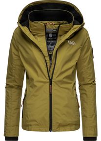 Marikoo Damen Outdoorjacke "Erdbeere", grün, sportlich, Gr. XS, Oberstoff: 100% Polyester, Futter: 100% Polyester, Wattierung: 100% Polyester,