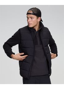 BULA Herren Steppweste, schwarz, sportlich, Gr. L, 100% Polyester, Westen, mit Kunstdaunen-Füllung