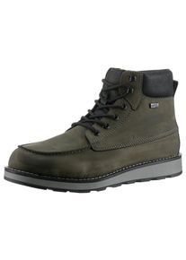 Rieker Herren Winterboots, Gr. 40, schwarz, Nubukleder, Lederimitat, sportlich, Schuhe, Stiefelette, Outdoorboots mit wasserabweisender