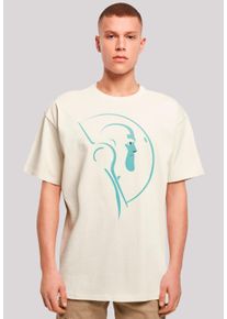 F4NT4STIC Herren T-Shirt "Buzz Lightyear Space Helmet Stare", beige, casual, Gr. XS, Obermaterial: 100% Baumwolle, Shirts, Premium Qualität