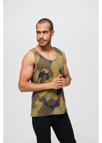 Brandit Damen Tanktop "Brandit Herren Tank Top", grün, Gr. XXXL, unifarben, 100% Baumwolle, Tops