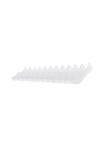 s.Oliver Damen Füßlinge "Füßlinge 12er Pack", Gr. 43, weiß, 70% Baumwolle 18% Polyamid 10% Polyester 2% Elasthan, uni, Socken