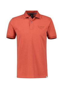 Lerros Herren Poloshirt "Lerros 2-Tone Polo", rot, Gr. S, 100% Baumwolle, Shirts