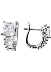 Firetti Damen Paar Creolen "Schmuck Geschenk Silber 925 Ohrschmuck Ohrringe", Silber 925 (Sterlingsilber), silber, Silber 925 (Sterlingsilber),
