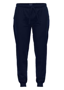 Tom Tailor Herren Pyjamahose "Cansas", Gr. 56, blau, Single Jersey, Obermaterial: 100% Baumwolle, unifarben, casual, Hosen, mit schmalem Fit für