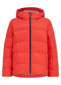 Ziener Kinder Skijacke "AMANI", rot, Gr. 140, Obermaterial: 100% Polyester; Futter: 100% Polyamid; Wattierung: 100% Polyester recycled, Jacken