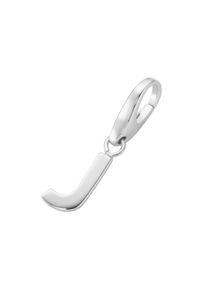 Damen Charm Buchstabe "Buchstabe J, Silber 925", silber, Giorgio Martello MILANO, Silber 925 (Sterlingsilber), Charms
