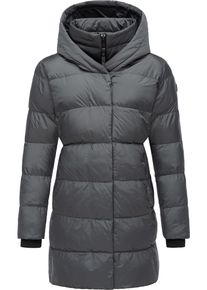 Ragwear Damen Kurzmantel "Niara", grau, modisch, Gr. 6XL, Außenmaterial: 100% Polyester, Innenfutter: 100% Polyester, Wattierung: 100% Polyester,