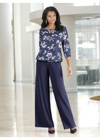 Lady Damen Druckbluse, bunt, Gr. 36, geblümt, gemustert, mehrfarbig, 100% Polyester, Blusen