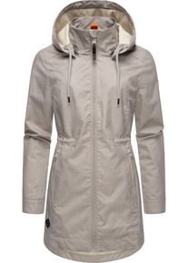 Ragwear Damen Kurzmantel "Dakkota II", weiß, modisch, Gr. XL, Obermaterial: 100% Polyester, Innenfutter: 100% Polyester, Mäntel, Wasserdichter